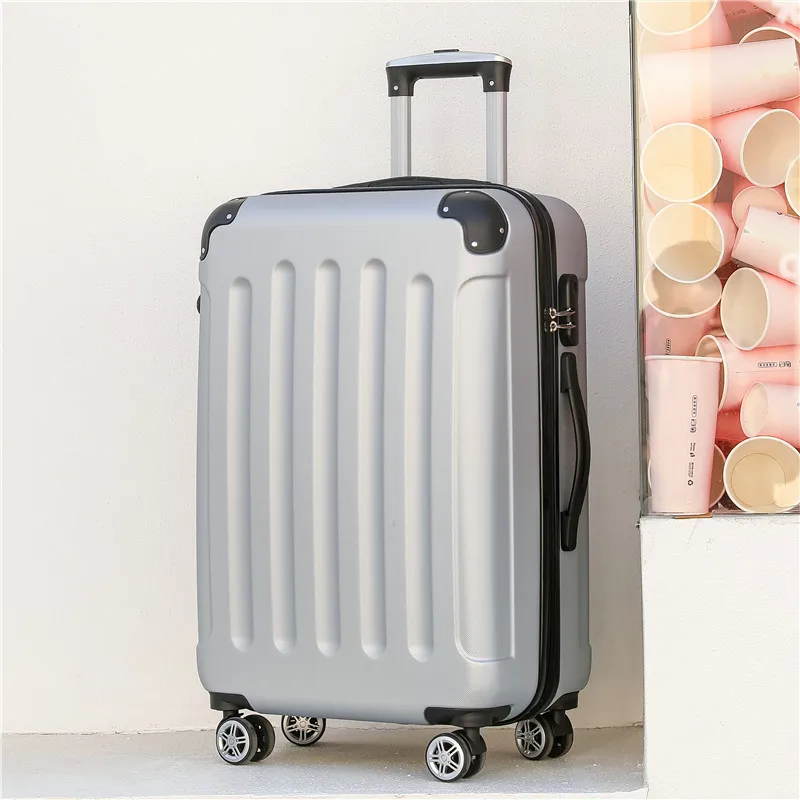 2024 Nieuwe Heren En Dames Reisbagage Zakelijke Trolley Koffer Tas Spinner Instappen 20/22/24/26/28 Inch Universeel Wiel