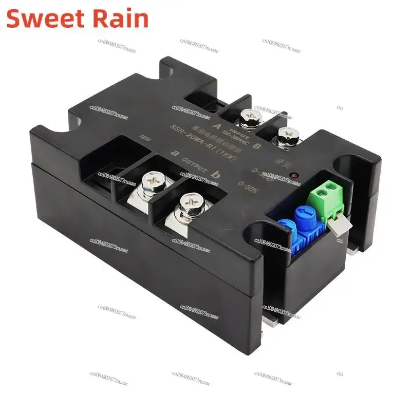 220V Single-Phase Intelligent Motor Soft Starter Soft Start Module Soft Start 50-60HZ Compatible 2/4/6/8KW