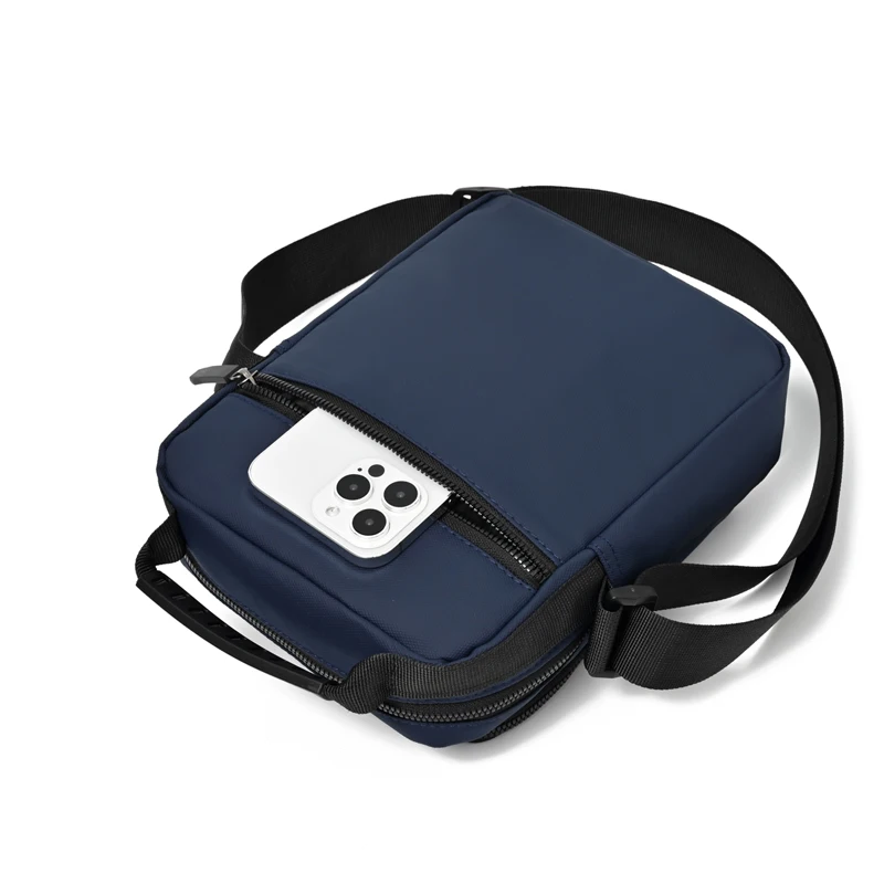 Business-Umhängetasche für Herren – Fortschrittliches Design mit mehreren Fächern, Schultertasche für Büro und Freizeit – Detail 19