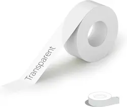 P12 Thermal Label Paper 15mm*4M/15mm*7M Adhesive Continue Label tape for P12/P15/P50/Q30/D30 KingJim LR5C Office Label Printer