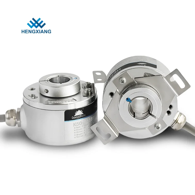 Hengxiang K50 Rotary Encoder TRD-RV-5760 Hollow Shaft 14mm High Resolution IP65