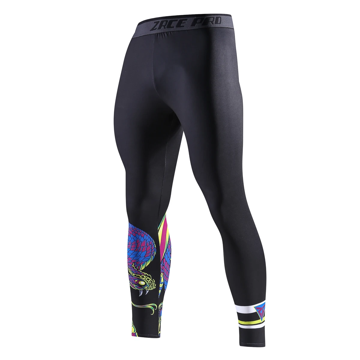 Men's Pants Tight Pants 3D Printed Sun Protection Leggings Gym Fitness Compression Pants Men's Surf Beach Clothing