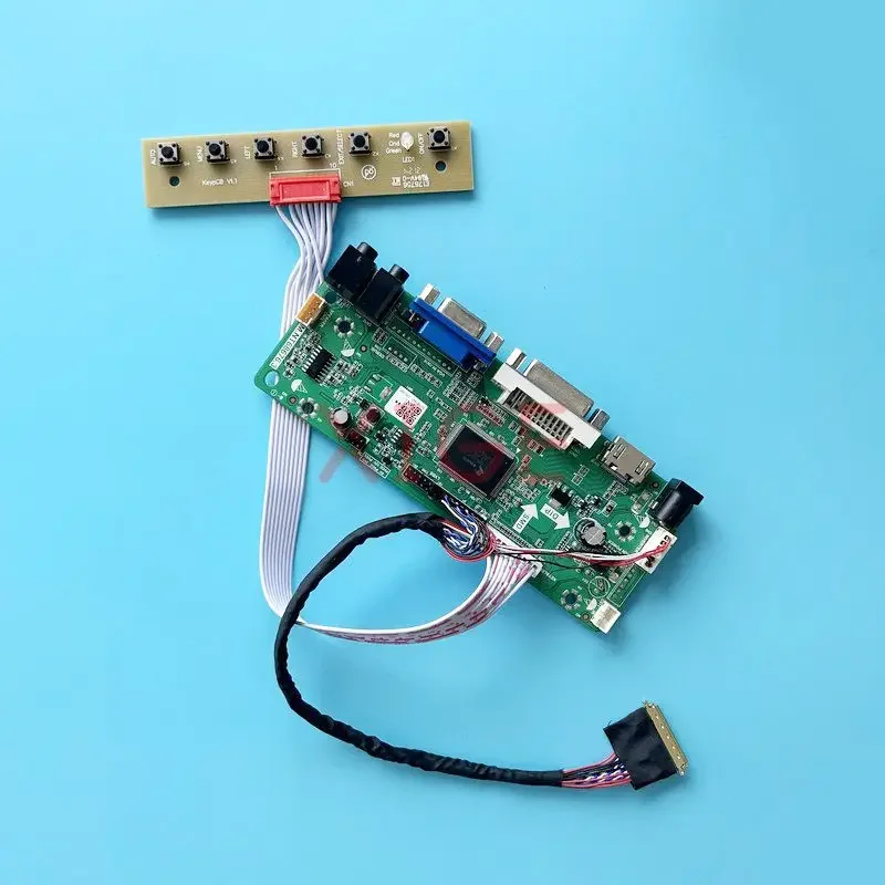 Fit BT140GW01 BT140GW02 BT140GW03 Controller Board HDMI-Compatible DIY Kit 1366x768 VGA DVI Audio 14