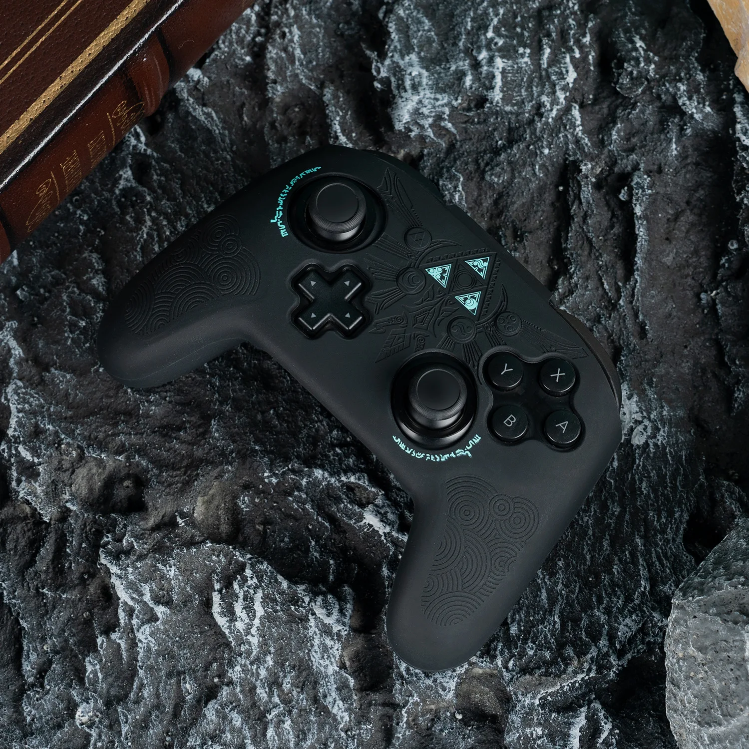 Juego caliente de silicona suave Shell Gamepad pegatina Protector de la piel para Nintendo Switch Pro funda de controlador pulgar Stick Grip Cap Cover