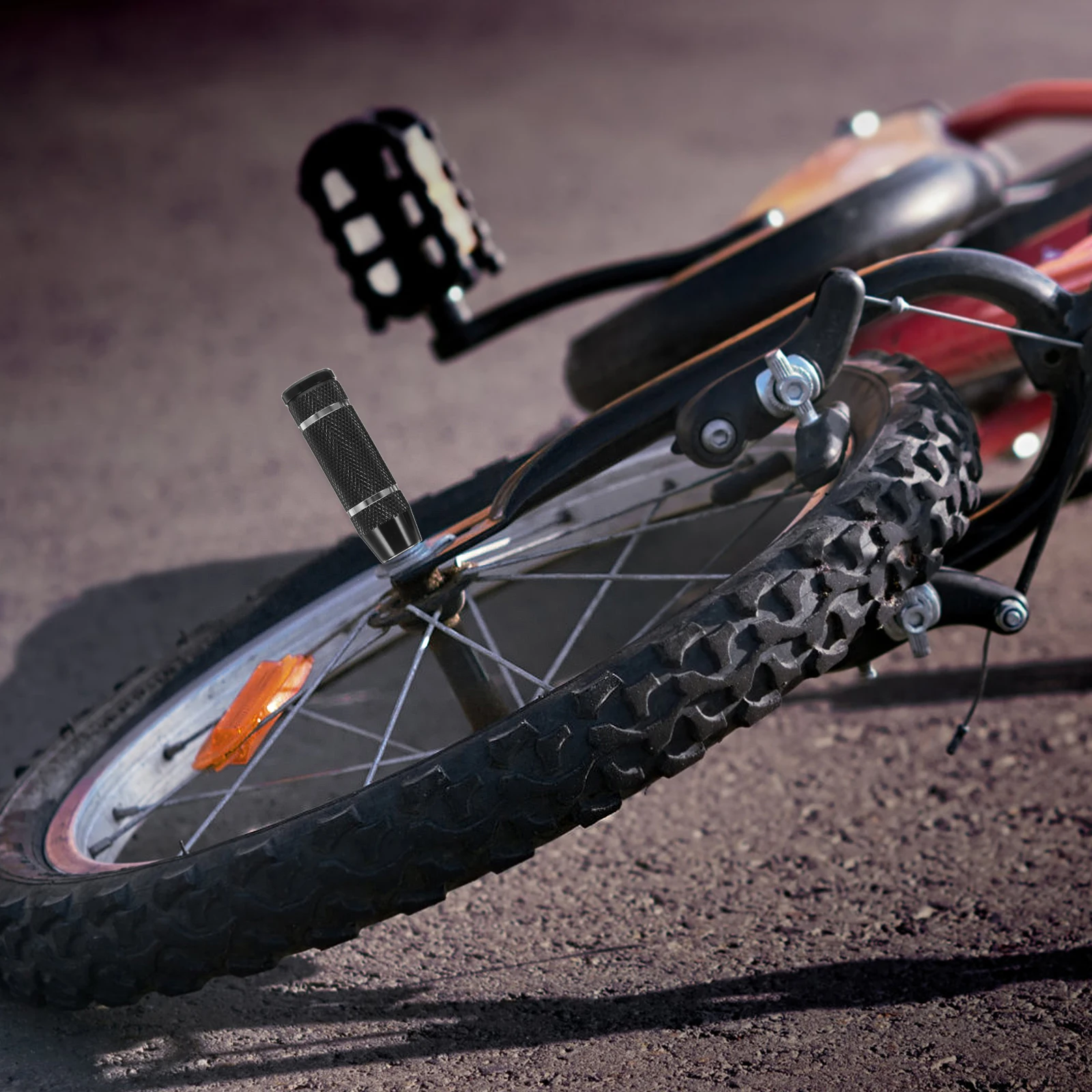 

2pcs Stainless Steel Bike Pedal Sturdy Wear-Resistant For Mountain Bicycle Long Lasting Replacement Part Stunt Peg Cycling