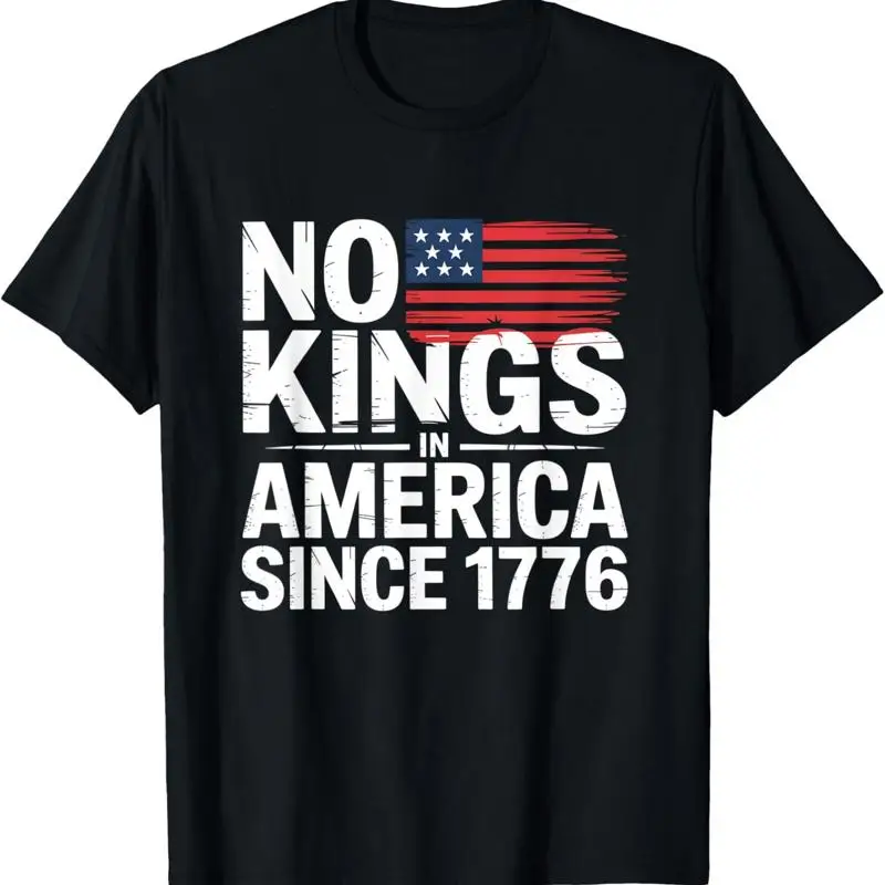 No Kings In America Since 1776 Funny Patriotic Usa T Shirt