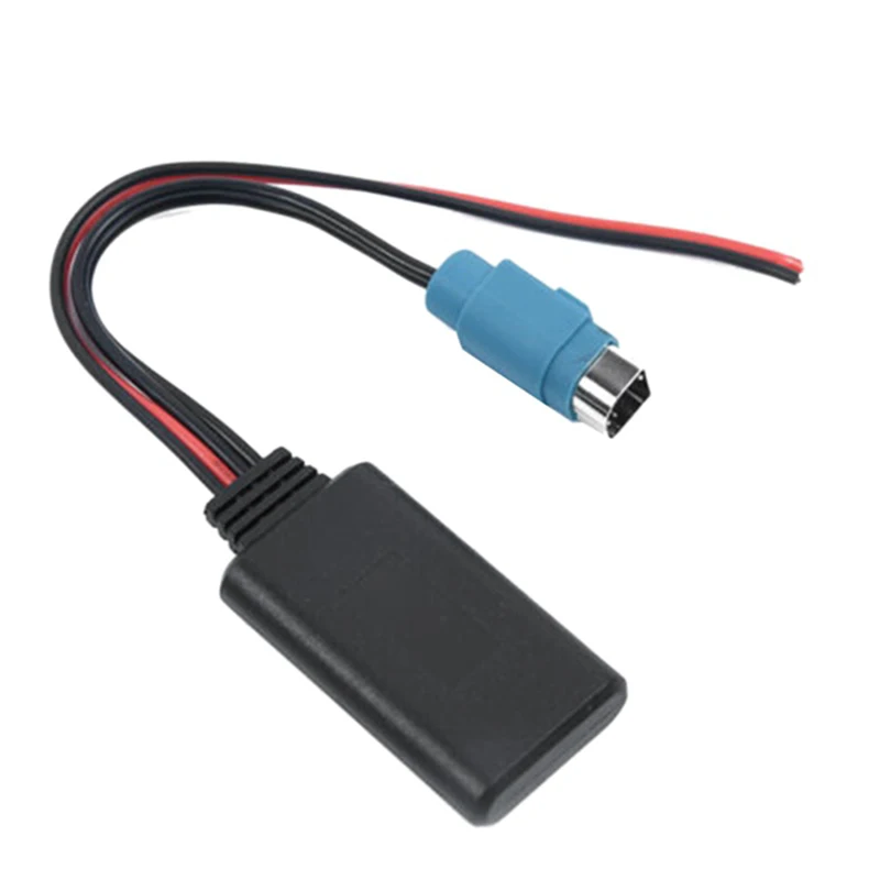 A54K-Car Radio KCE-237B Full Speed AUX Input Replacement 3.5MM Audio MP3 Bluetooth 5.0 Microphone Adapter For Alpine