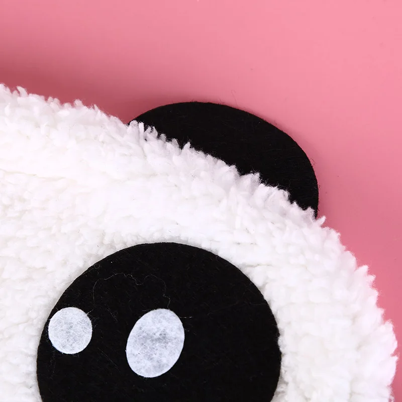 Mascarilla de algodón con diseño de Panda para el cuidado de la salud, máscara para dormir, máscara para los ojos, 3 estilos