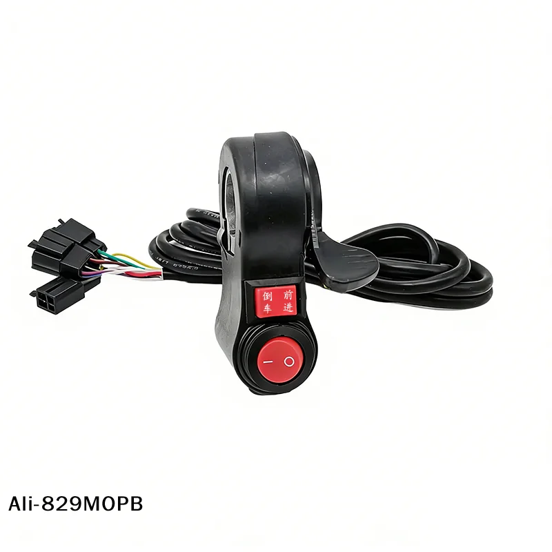 

【P】1 Piece E-Bike Scooter Accessories Electric Bicycle No Display Thumb Switch + Reversing Electric Vehicle Adjustment Handle