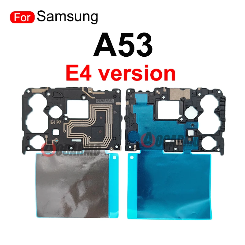 Motherboard Main Board Cover Plate With NFC Flex Cable Repair Replacement Parts For Samsung Galaxy A53 A54