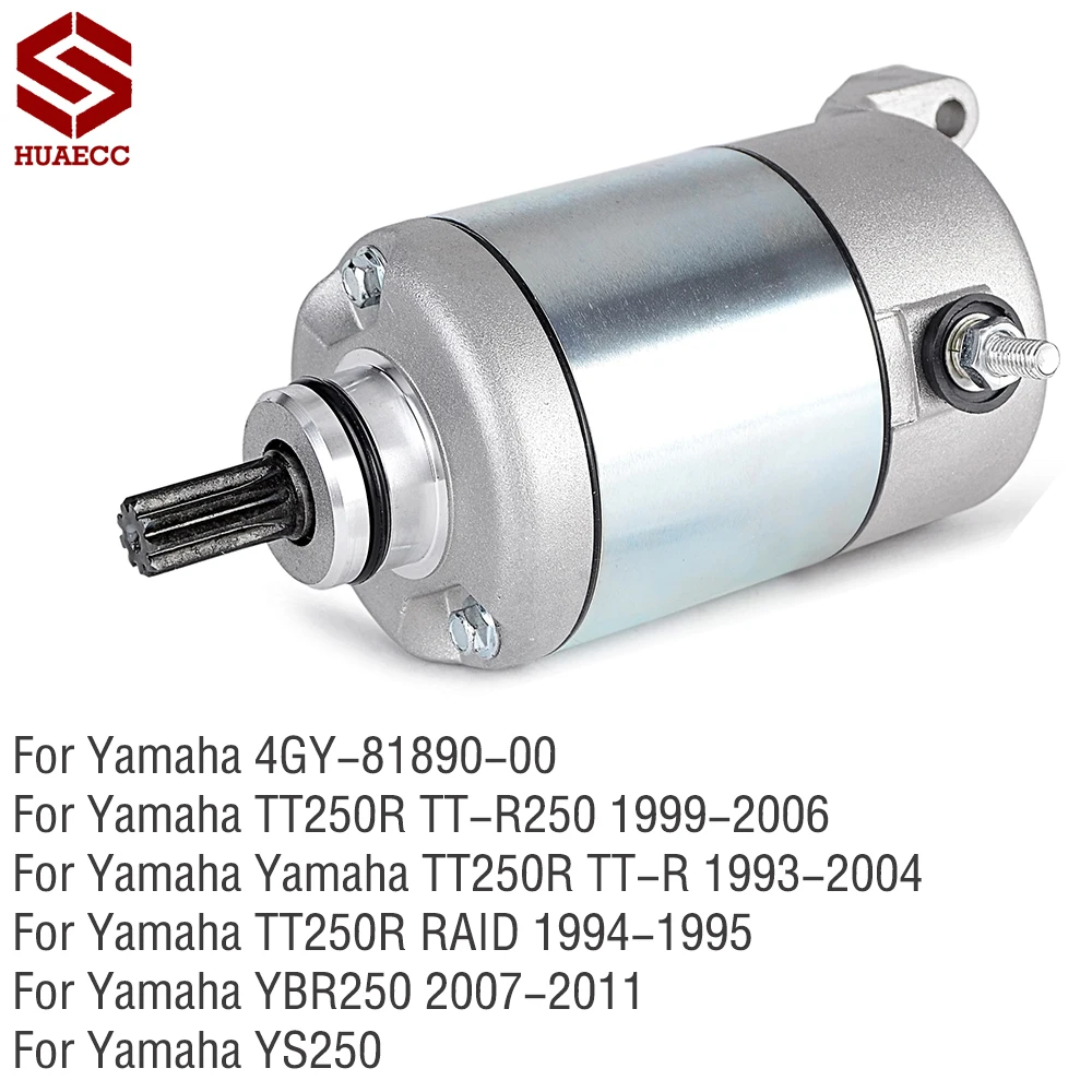 

Electric Starter Motor For Yamaha TT250R TT-R250 TT250R TT-R TT250R RAID TTR 250 TT 250R R250 YBR250 YS250 4GY-81890-00