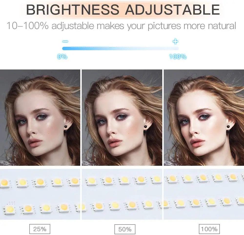 Travor-バイカラーledスタジオライトキット,3200-5600k,cri96,2個,写真およびビデオ用の可変輝度ライト,撮影,uブラケット付き