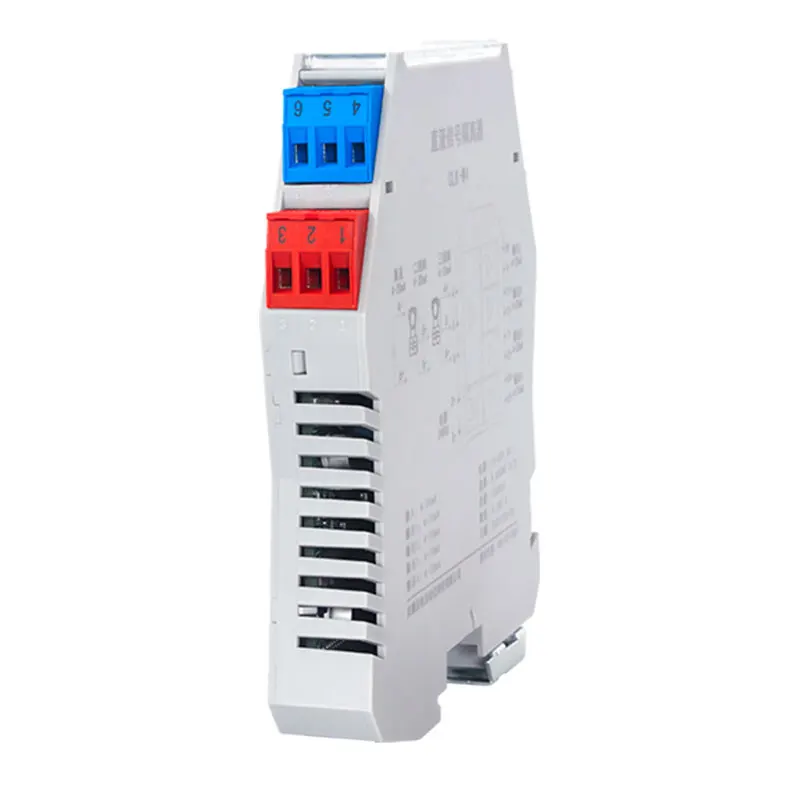 Analog Signal Converter 4-20ma to 0-10V 0-5V Signal Isolator 35MM Din Rail Voltage Current Signal Conditioner GLK