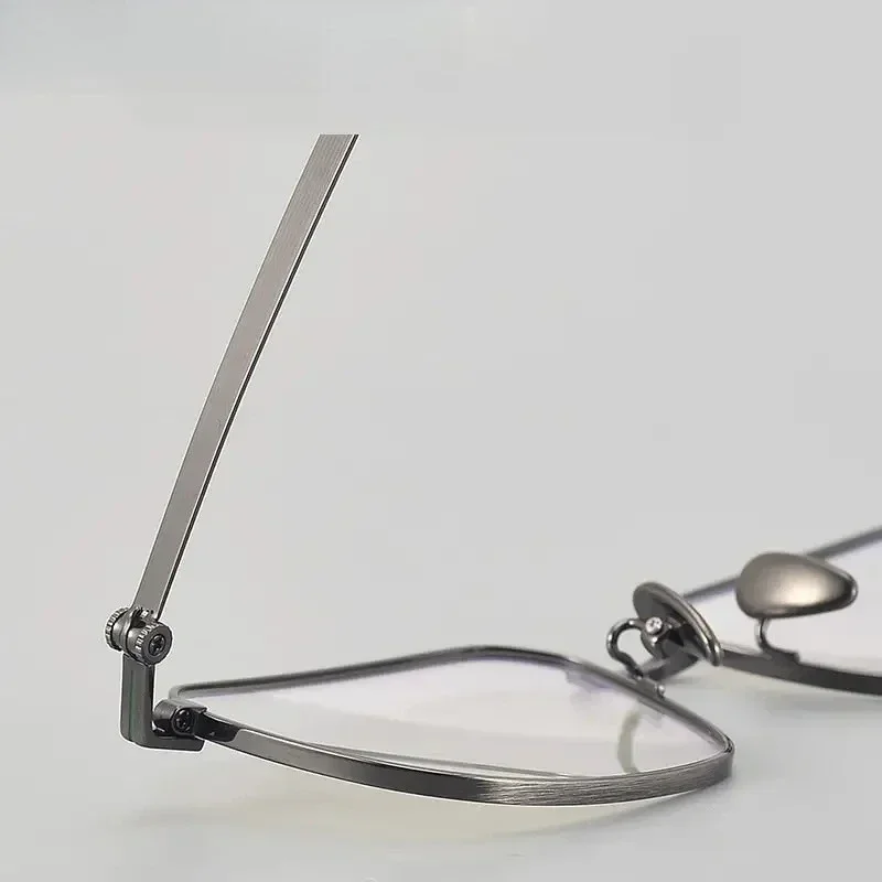 

XUKA Gentlemen High Quality Optical Gentlemen Hi Pure Titanium IP Glasses Frame SquareEyewear Top End Prescription Lenses Gafas