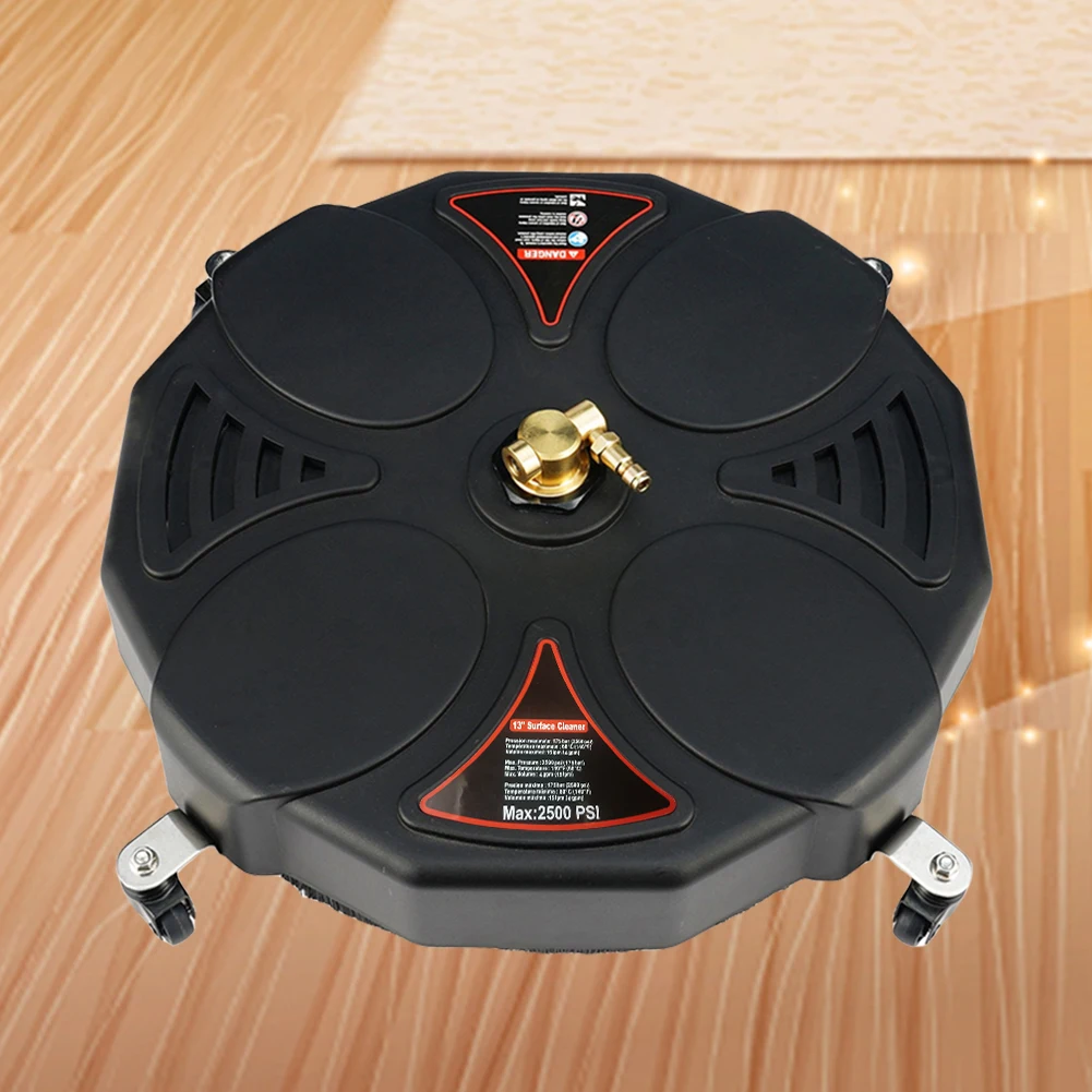 

Насадка для чистки поверхностей 2500PSI с быстрым соединением 1/4 дюйма, удлинительной трубкой и сменными насадками для поломоечных машин