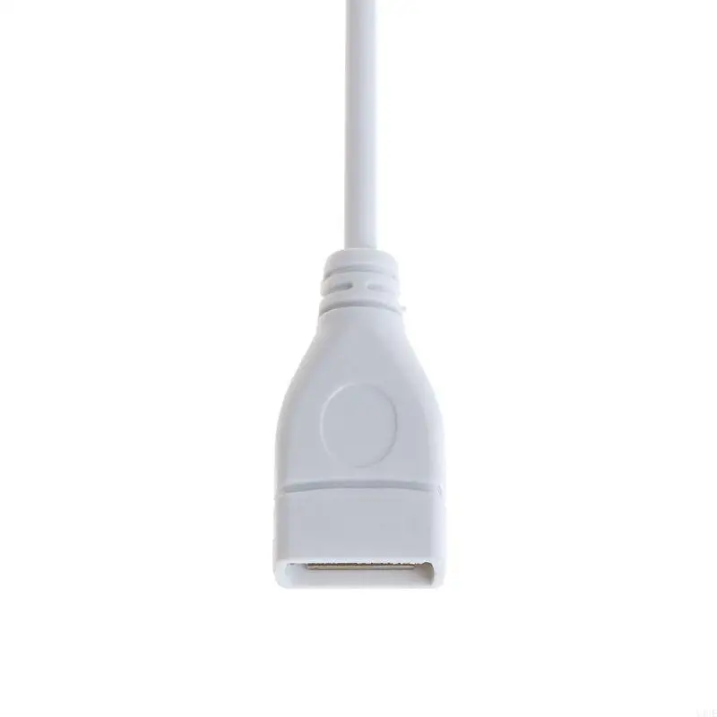 Cable USB Y4UE NUEVO 28 USB 2.0 macho a extensor extensión femenina White Cable Wit