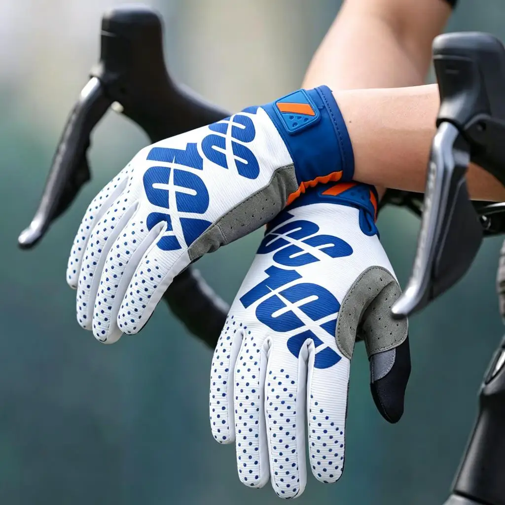 Lightweight Cycling Gloves, Stretch Hand Gear for Adult Road Bike Off‑Road Riding Comfortable Anti‑Scratch Hand Guard
