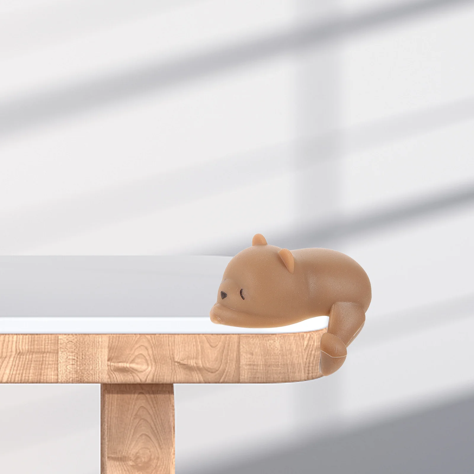 4 pezzi desktop cucciolo orso protezione angolare in silicone tavolo anti-collisione bambino protezione di sicurezza per bambini forniture protezioni gel di silice