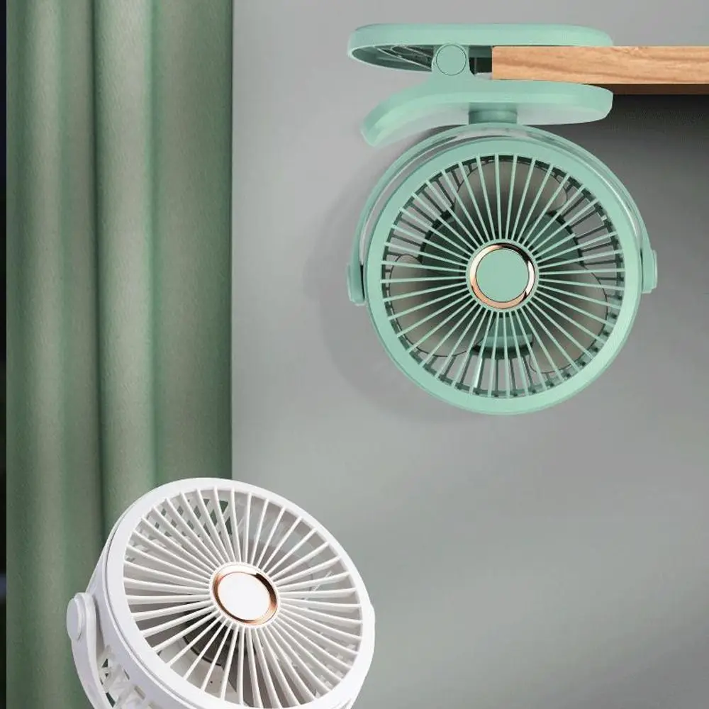 Fashion Rechargeable Table Fan 10000mAh Air Circulator Air Cooling Fan Mini Cute Desktop Electric Fan Home Office