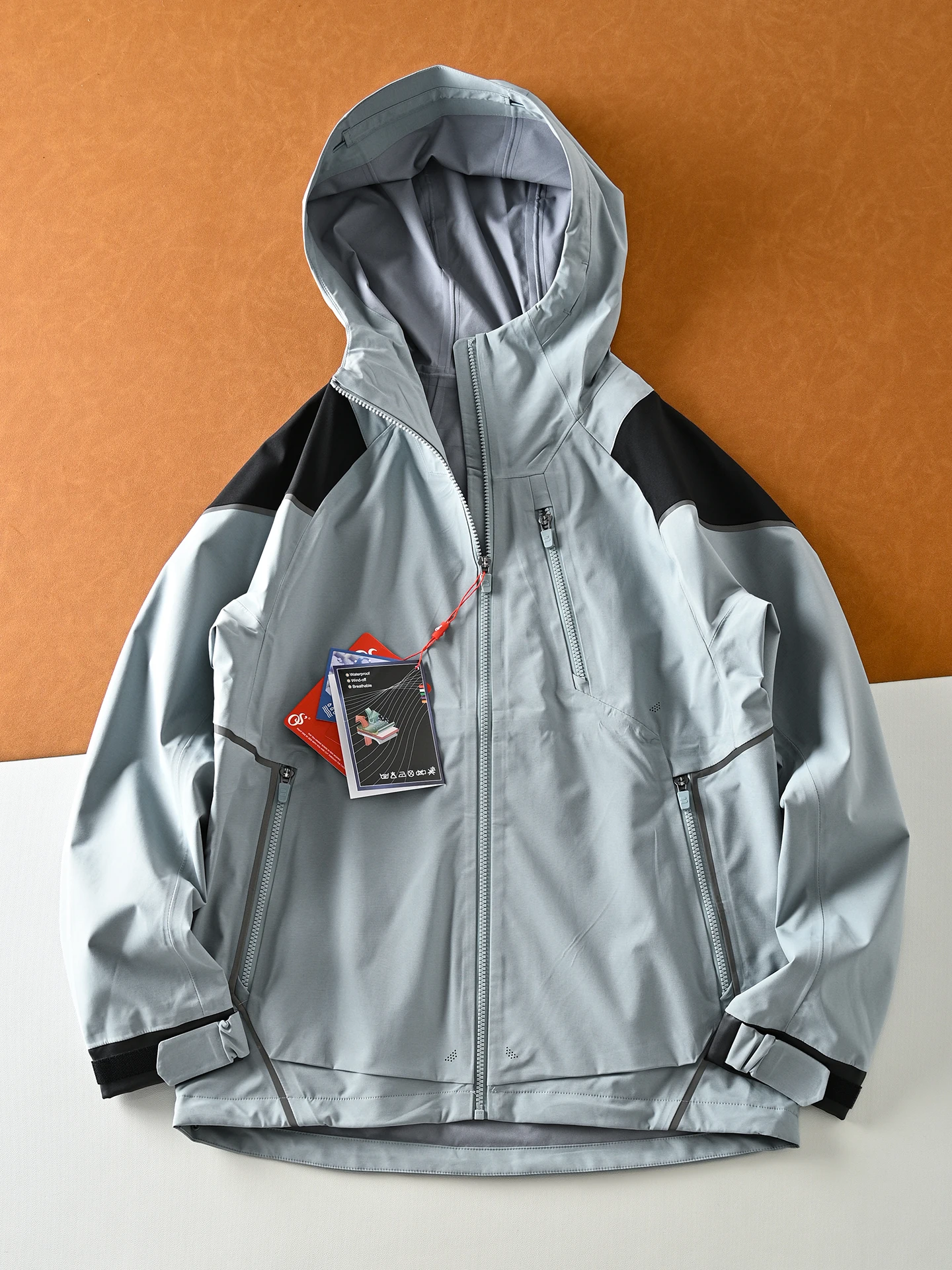 

Высококачественное мужское пальто Softell Jaet, ветрозащитное, водонепроницаемое, уличное, спортивное, повседневное, с капюшоном, из полиэфирного волокна, Long Sve, стандартная посадка