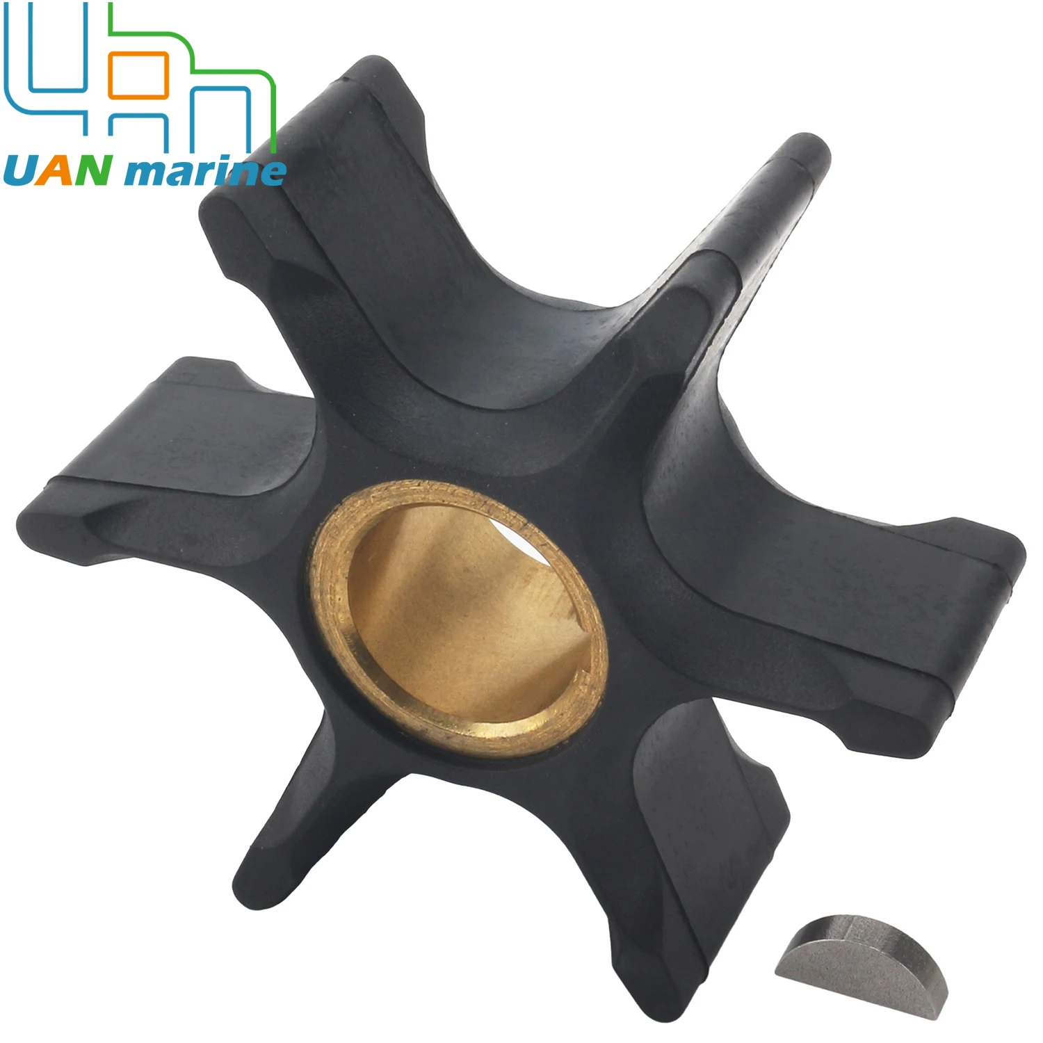 

0777212 0777823 0389642 Подходит для Evinrude Johnson OMC 85 115 135 140 150 175 200 235HP, крыльчатка подвесного водяного насоса с ключом