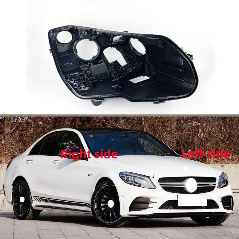 

Headlight Base For Mercedes-Benz C-Class W205 2019 2020 Headlamp House Car Rear Base Front Auto Headlight Back House