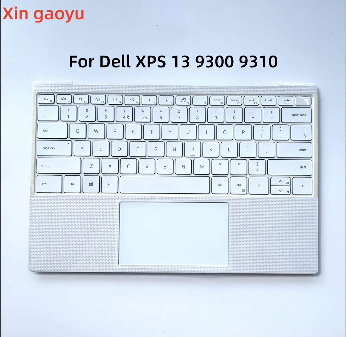 

New Palmrest Upper Case w/US Intl Keyboard TP For Dell XPS 13 9300 9310 TouchPad speaker 0GT8XM