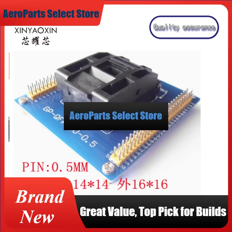 AeroPartsIC51-1004-809-23 Test Stand QFP100 TQFP100 LQFP100 Programming Stand Burn Stand