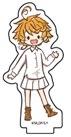 لعبة إيما نورمان راي موجيكا آنا الاكريليك حامل دمية أنيمي نموذج لجسم لوحة تأثيري لعبة للهدايا