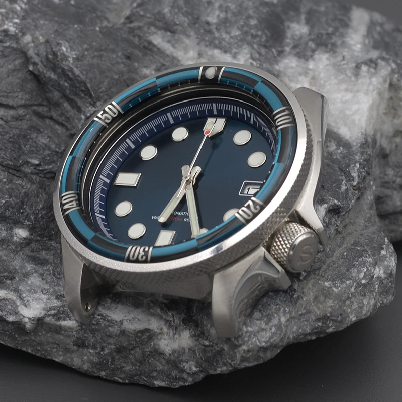 NH35 NH36 Movement Men Watch Cases Cases for Watches Skx007 Style 28.5mm Watch Dial Automatic Mechanical Waterproof Watches