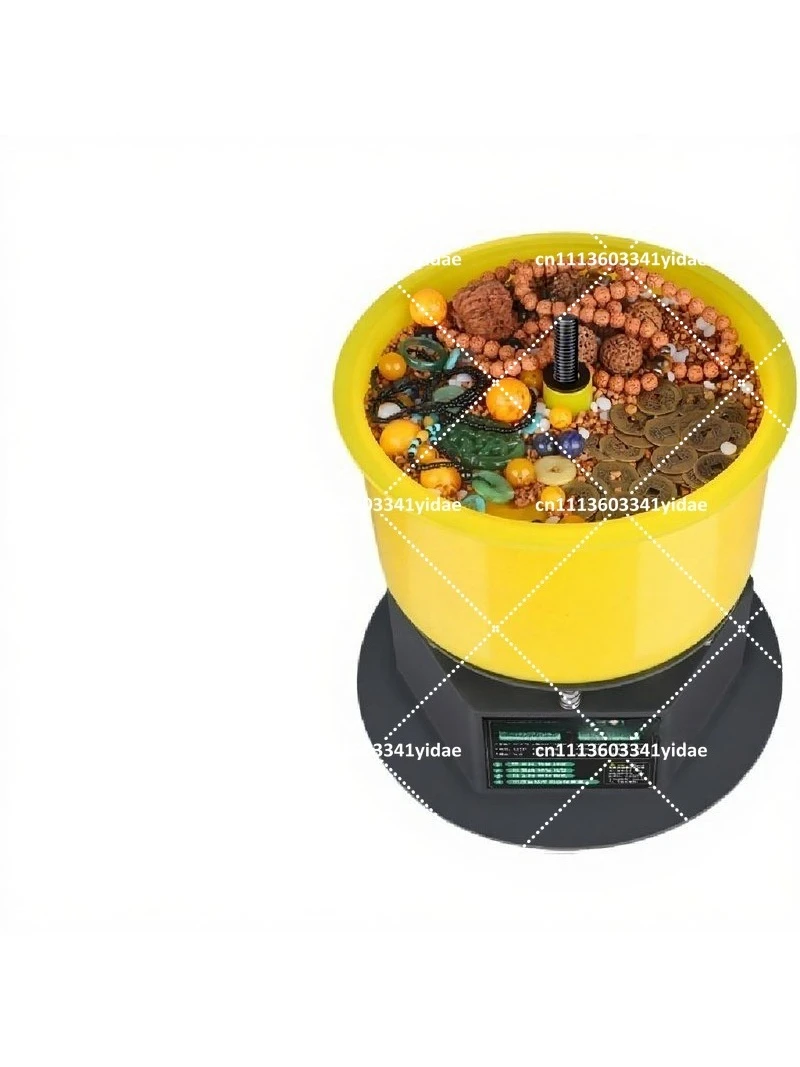 Vibration Polishing Machine for Handicrafts, Bracelets, Desktop Jewelry, Buddhist Beads, Jade, and Emerald Grinding Machine