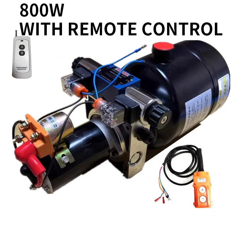 Electric Hydraulic Lift Power Unit Oil Pump Bidirectional Push-Pull Forced Lift Truck/Electric Tricycle Conversion