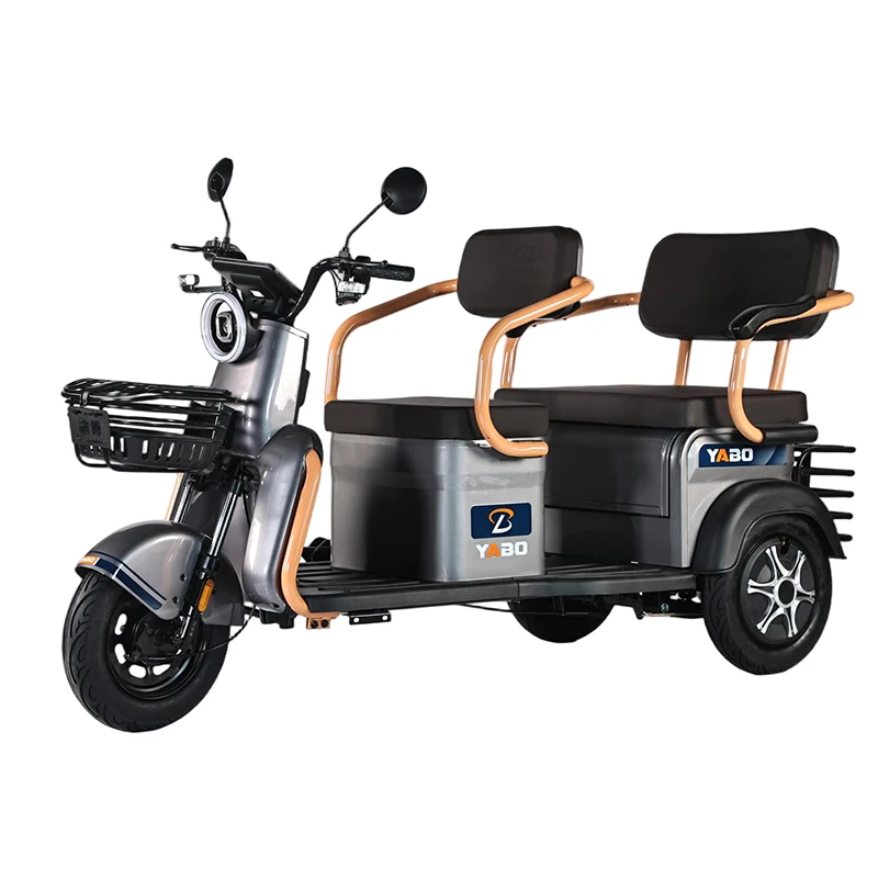 

Electric Tricycles Motorized High-Brightness Floating Headlight 501-800W 60V Three-Seater Open Body Adult Use Wholesale