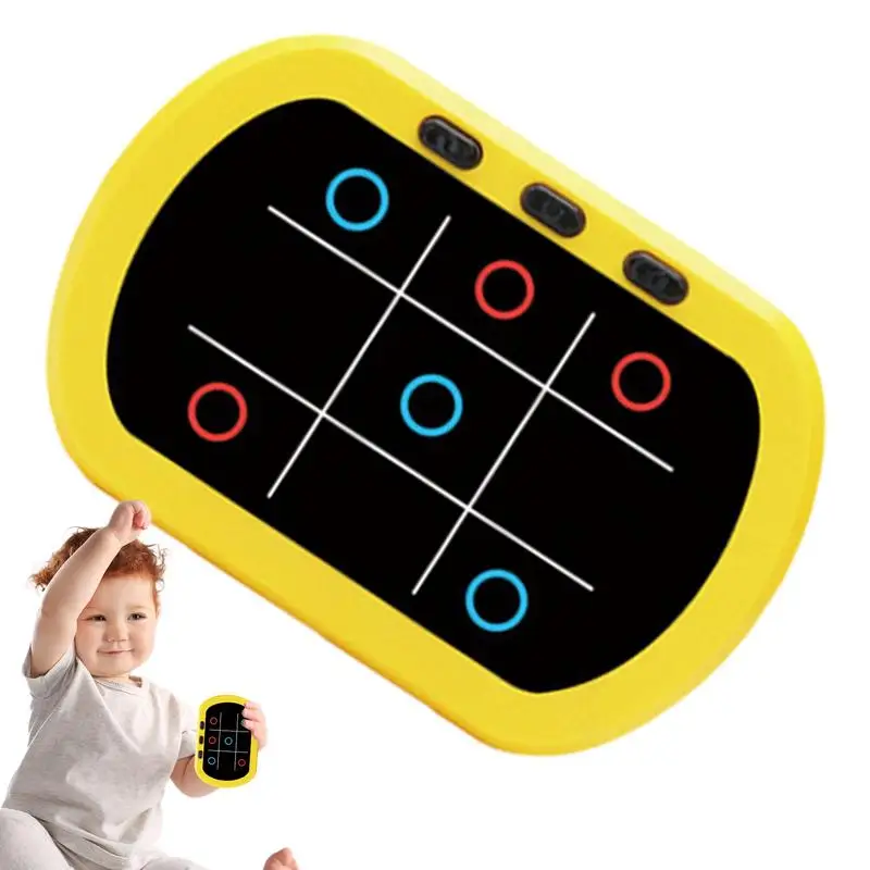 Giochi portatili Set di scacchi portatile Scacchiera elettrica Tavolo Brainteaser Giocattolo educativo Giochi da tavolo di strategia per il compleanno Holida