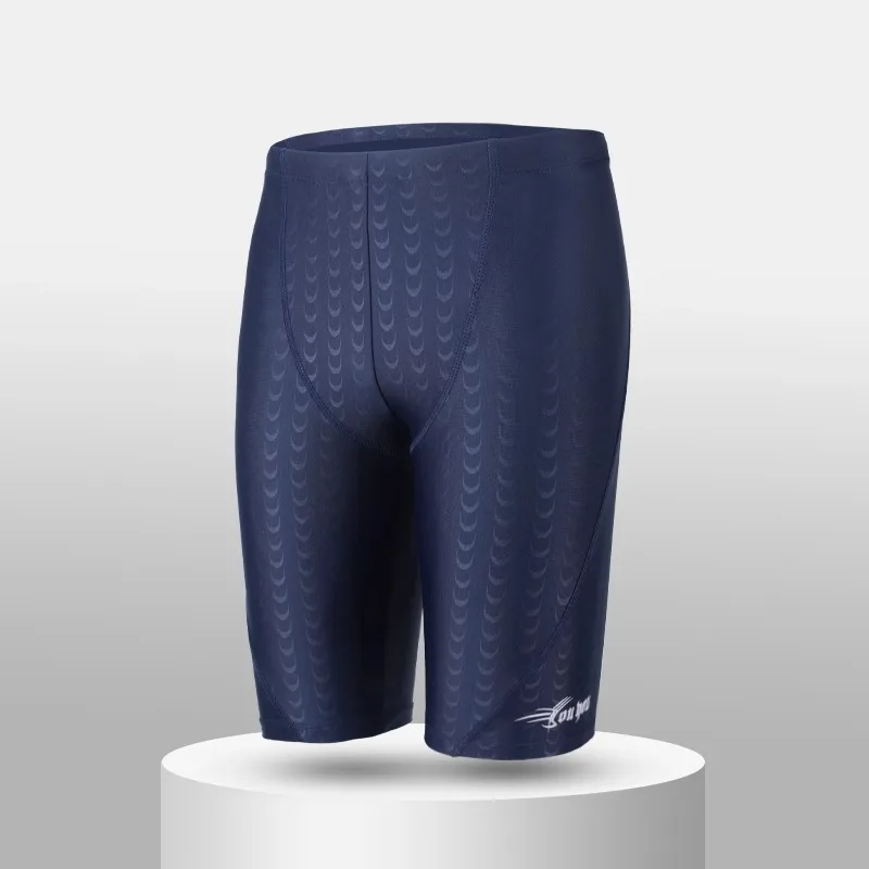 Men UV Protection WaterProof Outdoor Beach Surfing Swim Trunks Boys'Professional Sharkskin Quick-Dry Bathing Swim Shorts