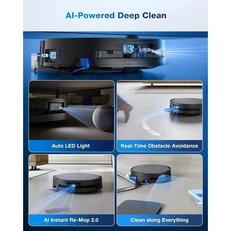 عالية التقنية روبوت فراغ المنزل الذكي منظف آلي 16600Pa ممسحة عالية شفط OZMO الأسطوانة ممسحة كنس