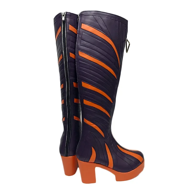 Spiel Apex Loba Cosplay Stiefel Schuhe Prop High Heel Halloween Zubehör nach Maß