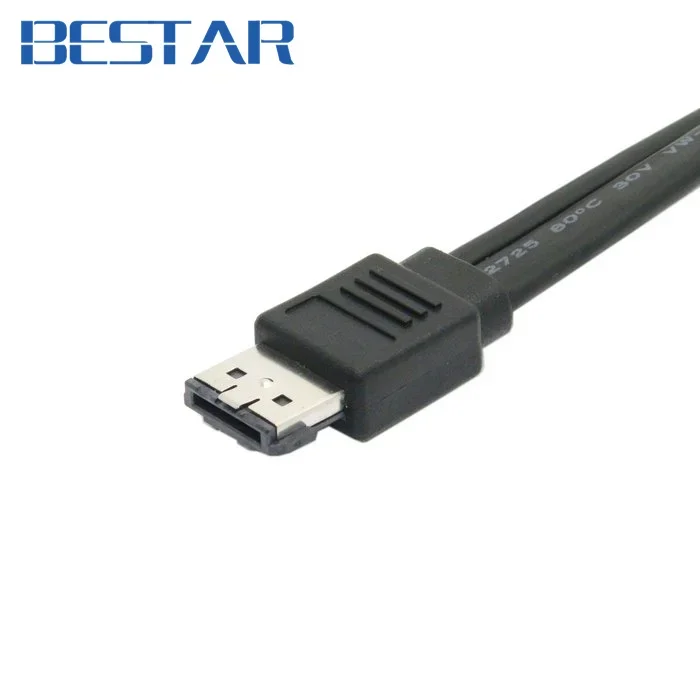 50 سنتيمتر ESATAp الطاقة ESATA كومبو إلى SATA 22pin و IDE 4pin 5 فولت 12 فولت مهائي كابلات لكابل بيانات القرص الصلب 3.5 "2.5"