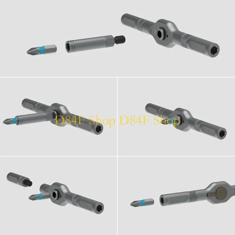 D84F 42 in 1 cacciavite precisione del cacciavite a cricchetto magnetico Impostazione della riparazione del bit