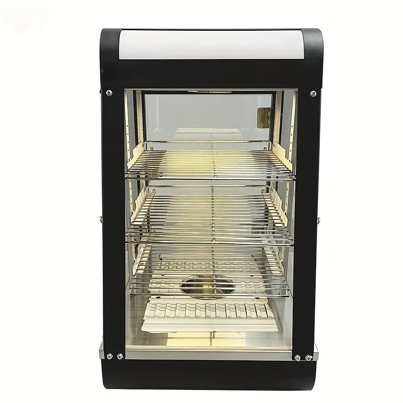 

Shelf Commercial Food Warmer Display Case with led