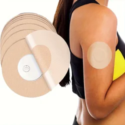 Freestyle Sensor Cover for Libre 2, Waterproof Patches, Hypoallergenic & Latex-Free, 14 Days, No Glue in Center, 20 Pack