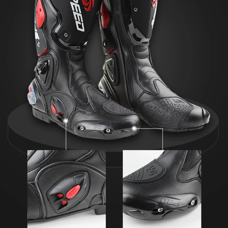 Motorcycle Racing Boots Motocross Off-Road Rally Pro Biker Shoes Rider Boots Men Women Protection Equipment Botas Para Moto