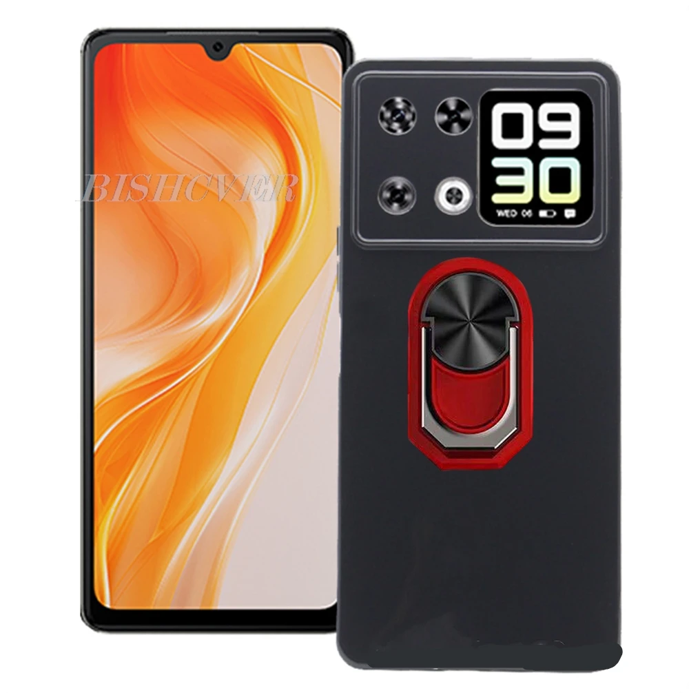 Etui na telefon Cubot P90 6.88 cala 2025 CubotP90 Cubot P90 P 90 P90 z uchwytem pierścieniowym, miękki silikonowy pokrowiec TPU