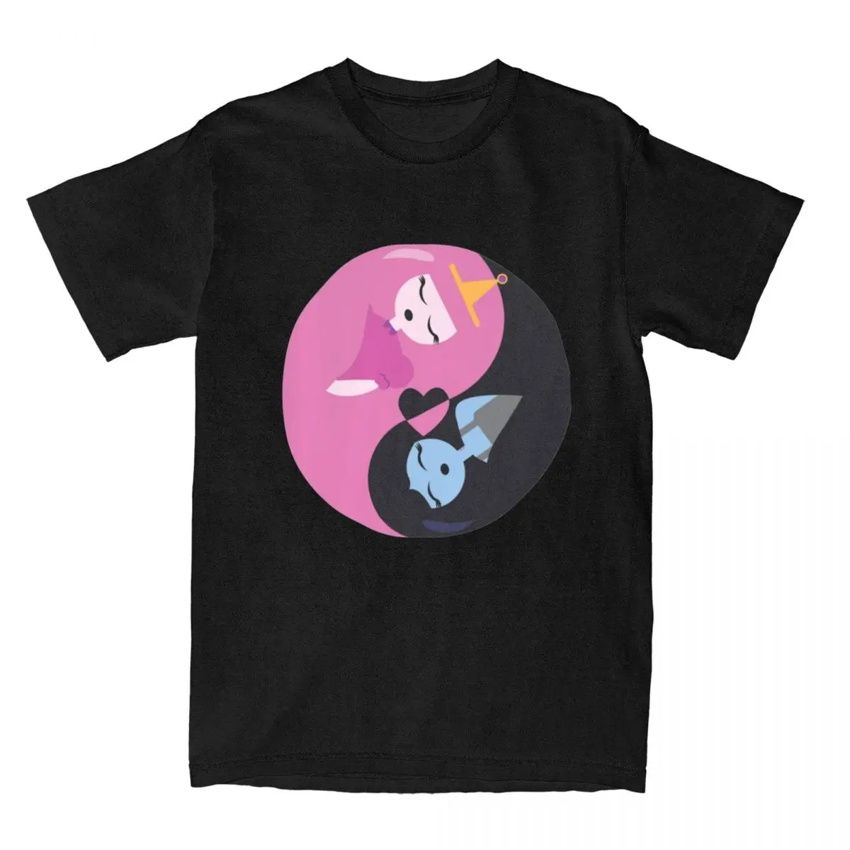 Bubbline Princess Bubblegum Marceline Men Women's T Shirts Cartoon Accessories Casual Tees Short Sleeve T-Shirt Pure Cotton