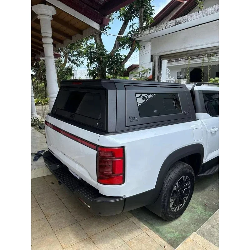 

Hilux Ranger Canopy F150 Shark 6 4X4 Offroad Waterproof Steel Truck Topper Hard