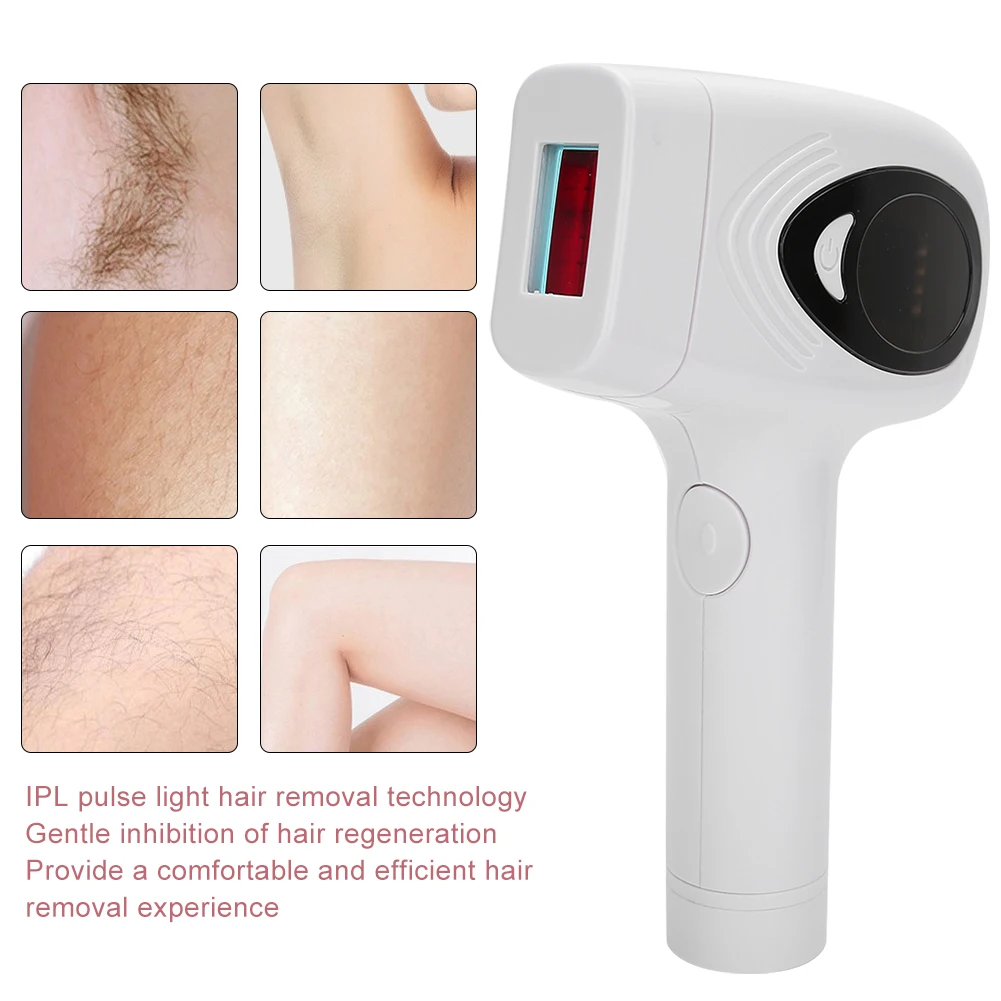 Hair Removal Machine, Household Electric Epilator Depilator LCD Display IPL Hair Removal Machine (US Plug 100-240V)