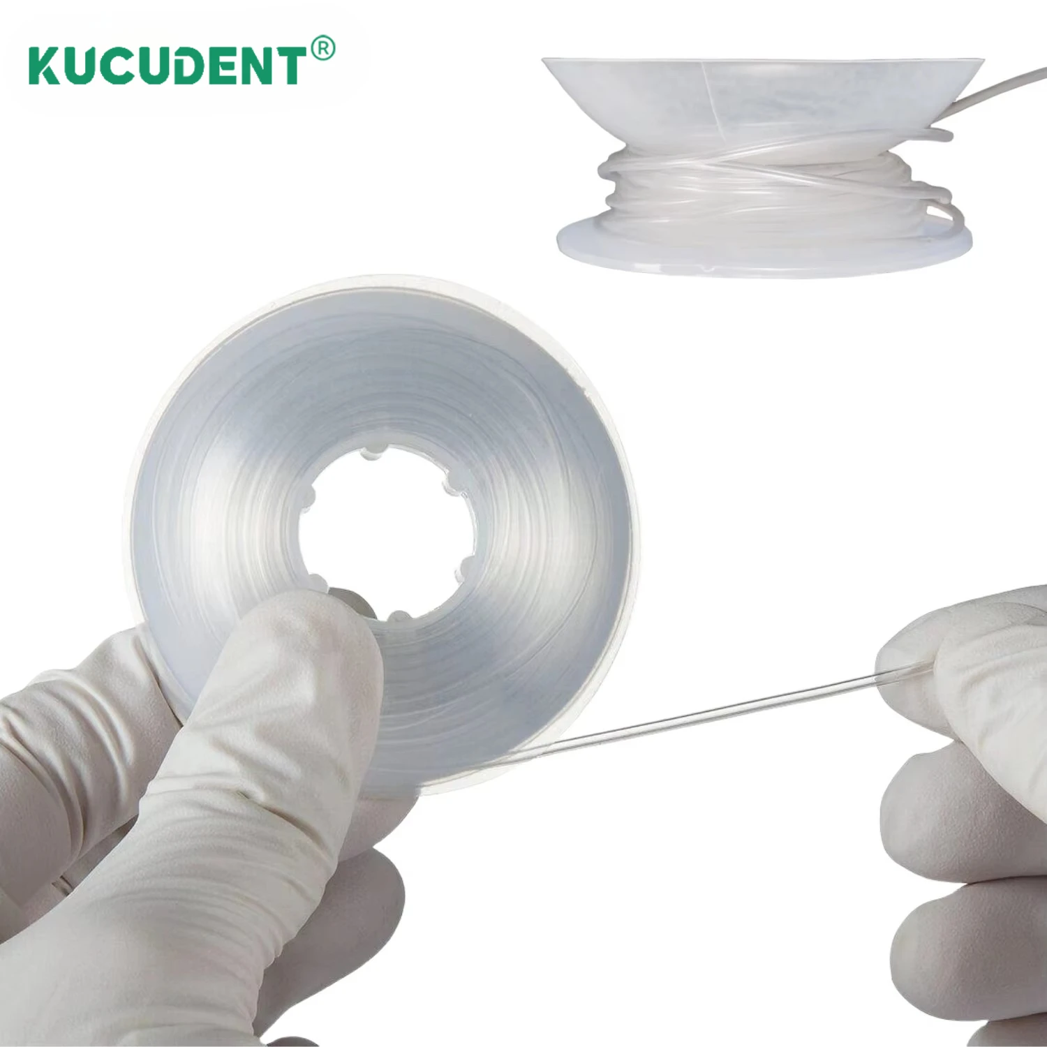 5m/Roll Dental Wire Protect Orthodontic Elastic Archwire Sleeve Tubing Plastic Tissue Guard Rotary Torsion Pad Tube Material