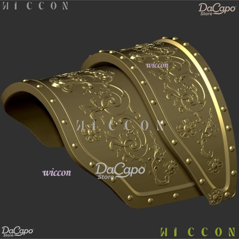 Traje oscuro para adultos Rumi zoey Mira armadura de hombro dorada pulsera de Color Prop Kpop Demon Hunter Cosplay HUNTRX Anime Acc