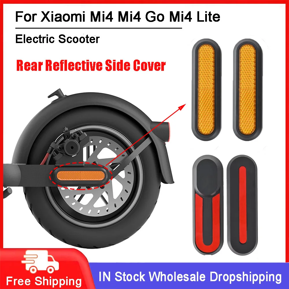 

Electric Scooter Front Fork Rear Side Wheel Cover Reflective Stickers For Xiaomi Mi4/Mi4 Go/Mi4 Lite Replacement Spare Parts