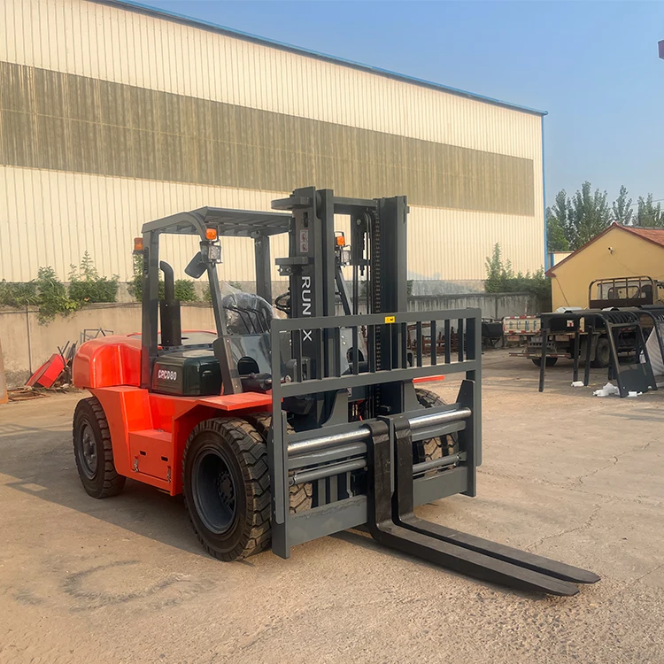 Mit Hydrauliksystem Runtx FD100T 10-Tonnen-Gabelstapler mit 6 Zylindern